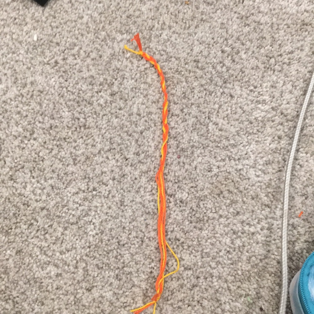 The sunset/anklet bracelet